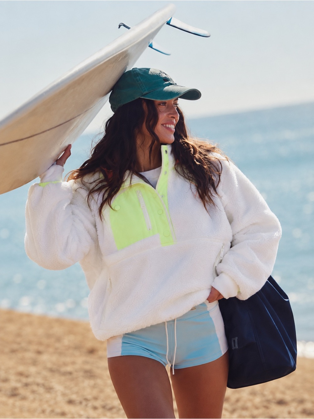 FREE PEOPLE MOVEMENT Hit The Slopes Printed Fleece Pullover